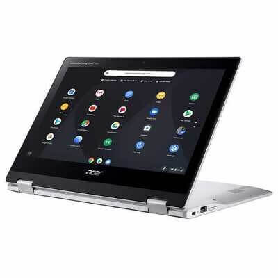 Convertible Chromebook laptop with touchscreen display